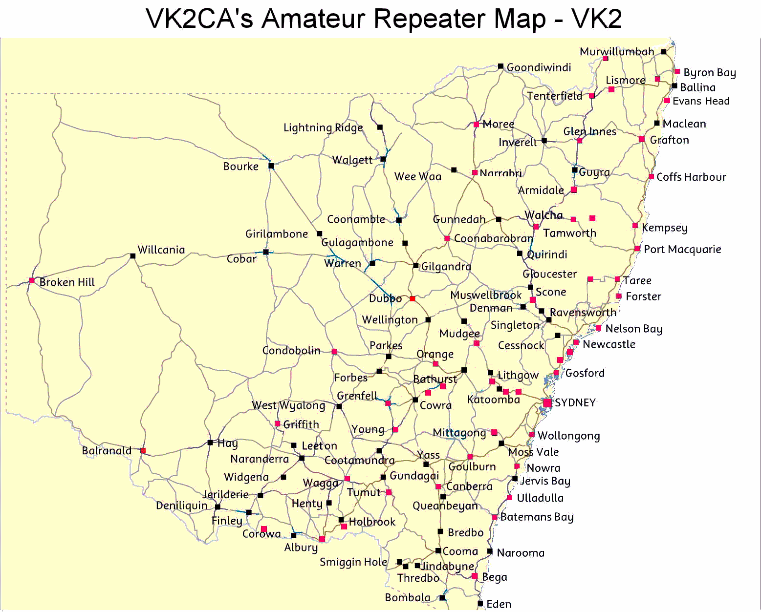 Nsw Map