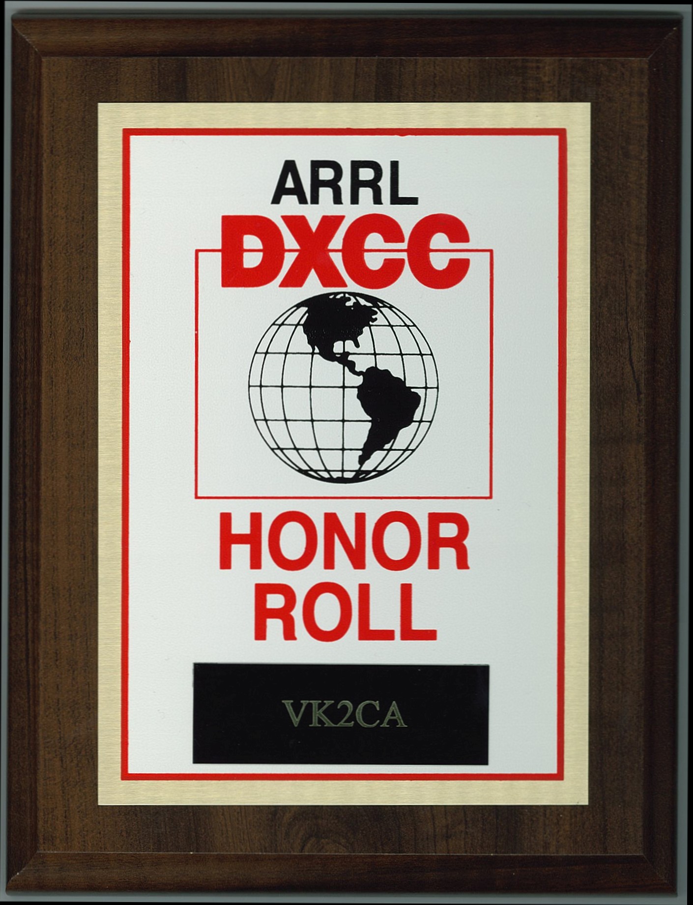 honor roll plaque small
